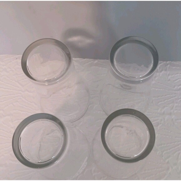 Set Of 4 Vtg Clear Coca-Cola "Enjoy Coke" Soda Fountain Glasses Tumblers 16oz - Picture 8 of 14